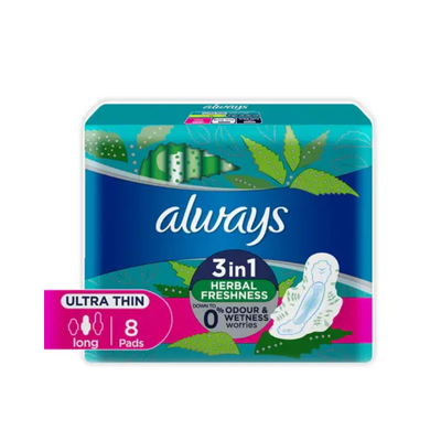 Always Ultra Thin Long Pads 8PCS