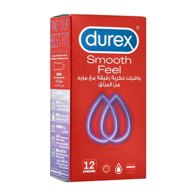 Durex Smooth Feel Condoms 12 Pcs