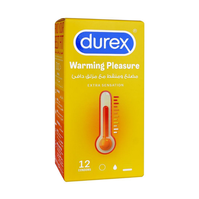 Durex Warming Pleasure Condoms 12 Pcs