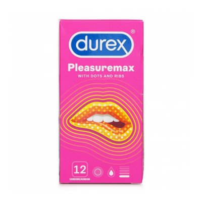 Durex Pleasuremax Dotted Condoms 12 Pcs