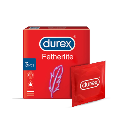 Durex Fetherlite Condoms 3 Pcs