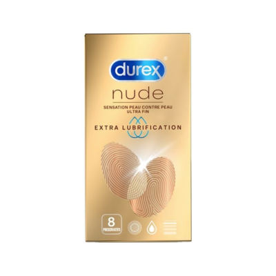 Durex Nude Condoms 8 Pcs