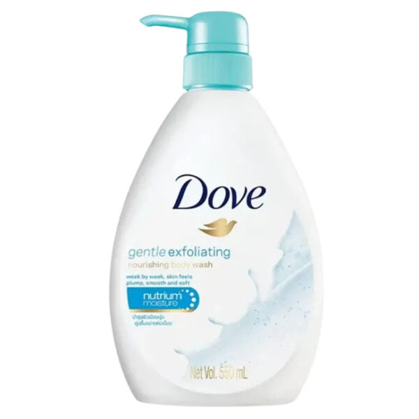 Dove Gentle Exfoliating Body Wash 550ml
