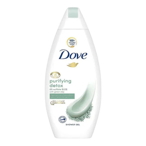 Dove Purifying Detox Shower Gel 500ml