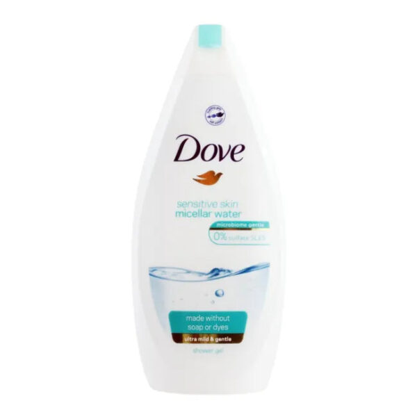 Dove Sensitive Micellar Water Shower Gel 500ml