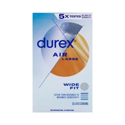 Durex Air Large Condoms 10 Pcs