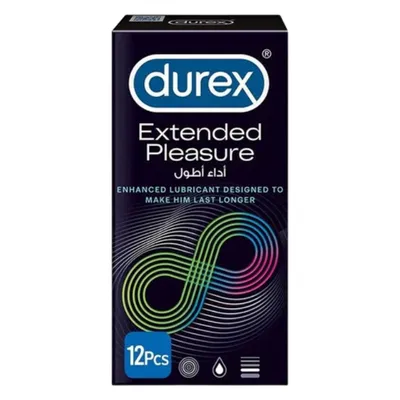 Durex Extended Pleasure Condoms 12 Pcs