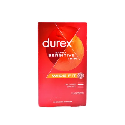 Durex Extra Sensitive Thin Condoms 12 Pcs
