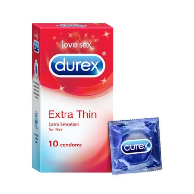 Durex Extra Thin Condoms 10 Pcs