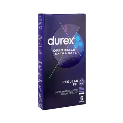Durex Regular Fit Condoms 6 Pcs