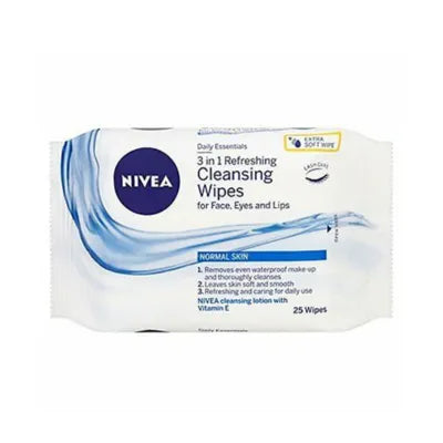 Nivea Normal Skin Facial Wipes 25s