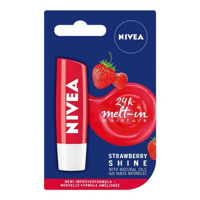 Nivea Strawberry Shine Lip Care