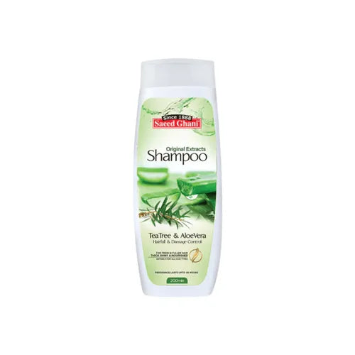 Saeed Ghani Tea Tree & Aloe Vera Shampoo 200ml