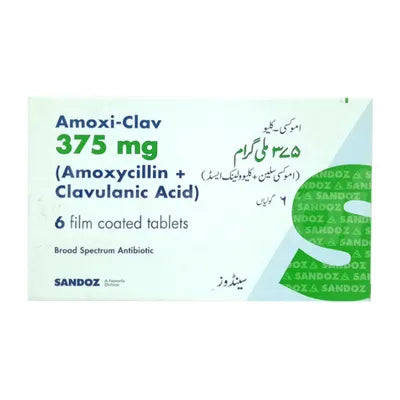 Amoxi Clav 375mg Tablet