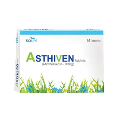 Asthiven 10mg 14s Tablet