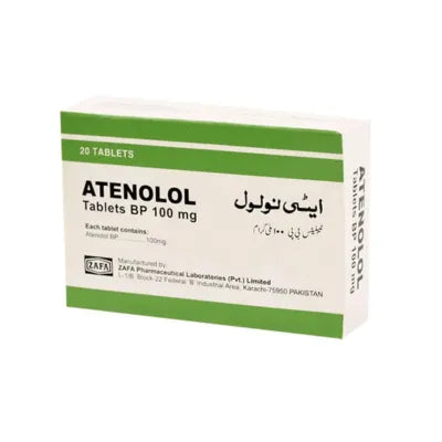 Atenolol 100mg Tablet