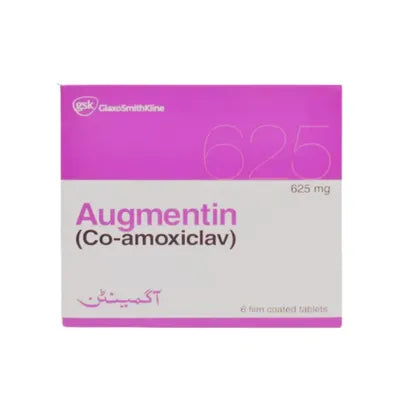Augmentin 625mg 6s Tablet