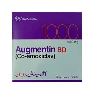 Augmentin Bd 1GM 6s Tablet