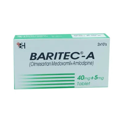 Baritec a 40mg+5 Tablet
