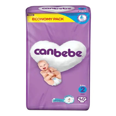 Canbebe Economy Small Diapers - 40Pcs