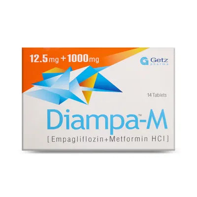 Diampa M 12.5mg+1000mg Tablet