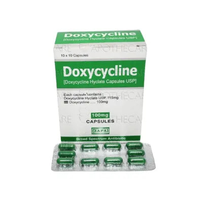 Doxcycline 100mg Capsule