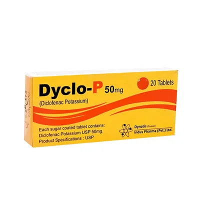 Dyclo P 50mg Tablet