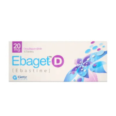 Ebaget D 20mg Tablet