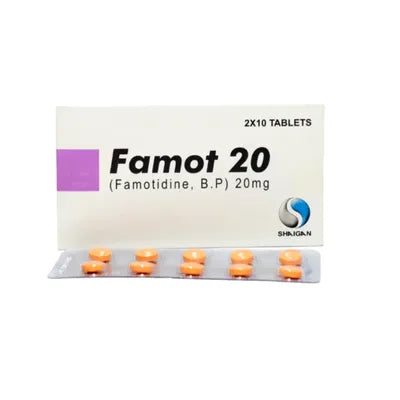 Famot 20mg Tablet