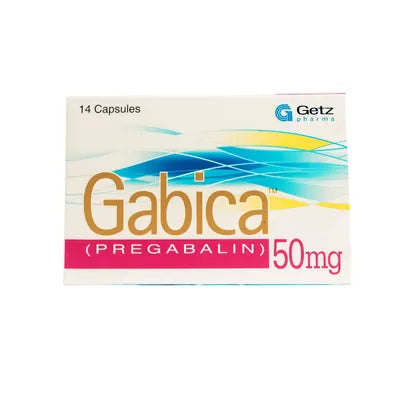 Gabica 50mg Capsule