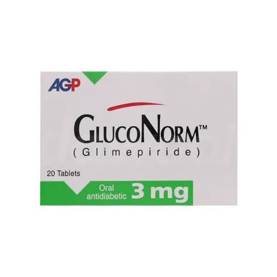 Gluconorm 3mg Tablet