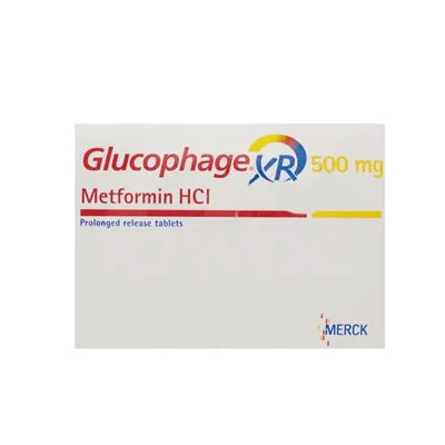 Glucophage XR 500mg Tablet