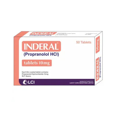 Inderal 10mg Tablet
