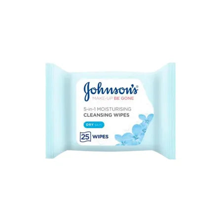 Johnsons Facial Moisturising Wipes 25Pcs