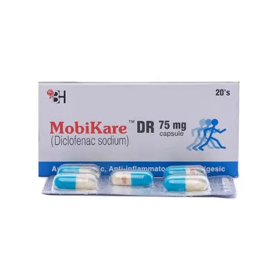Mobikare Dr 75mg Capsule