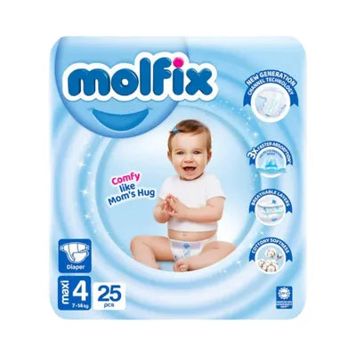 Molfix Maxi Diapers - 25Pcs