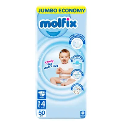 Molfix Maxi Diapers - 50Pcs