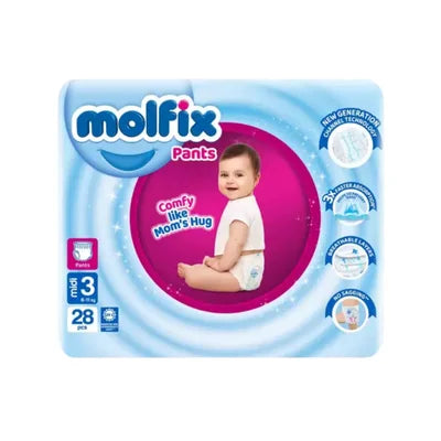 Molfix Midi Pants - 28Pcs