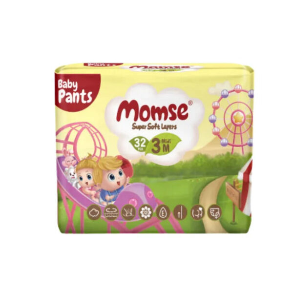 Momse Economy Size 3 Pants - 32Pcs
