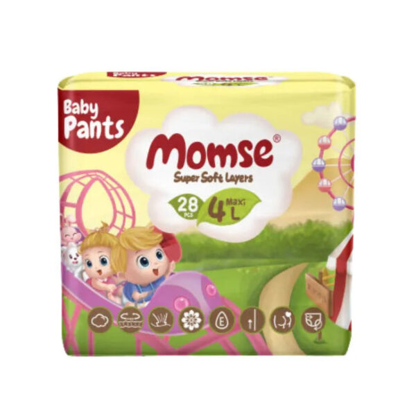 Momse Economy Size 4 Pants - 28Pcs