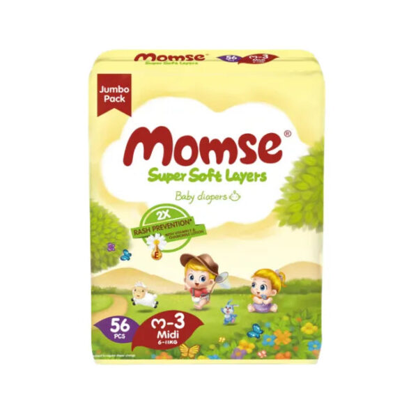 Momse Jumbo Size 3 Pants - 56Pcs
