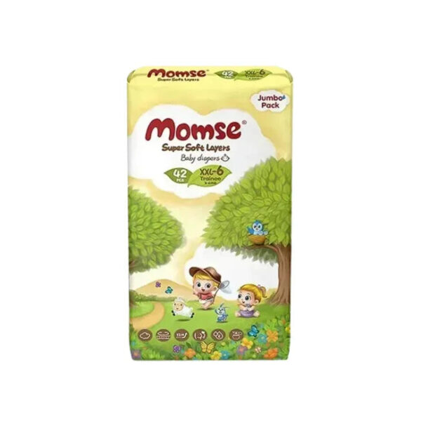 Momse Jumbo XXL Diapers - 38Pcs