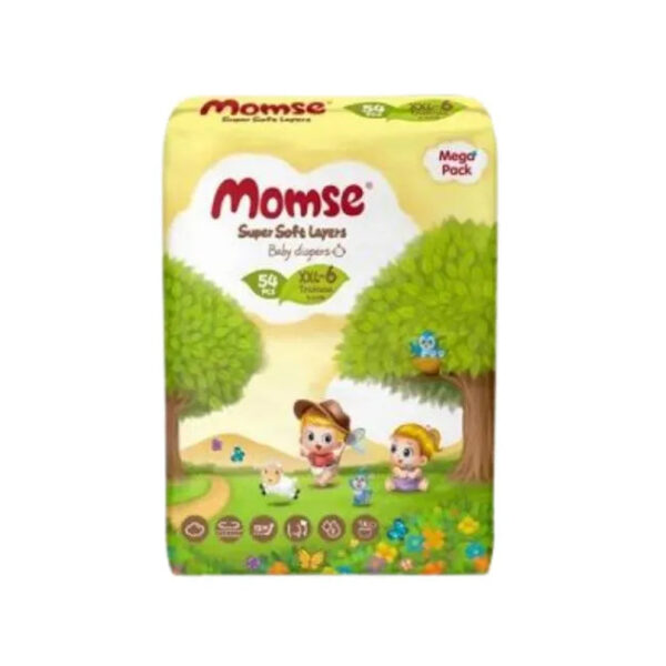 Momse Mega XXL Diapers - 54Pcs