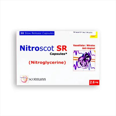 Nitroscot Sr 2.6mg Capsule