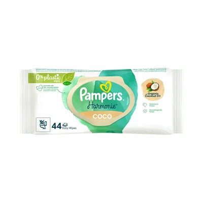 Pampers Harmonie Wipes 44Pcs