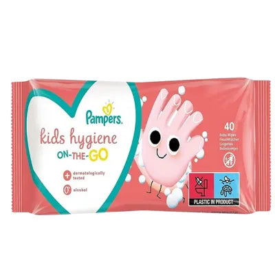 Pampers Kids Hygiene Wipes 40S