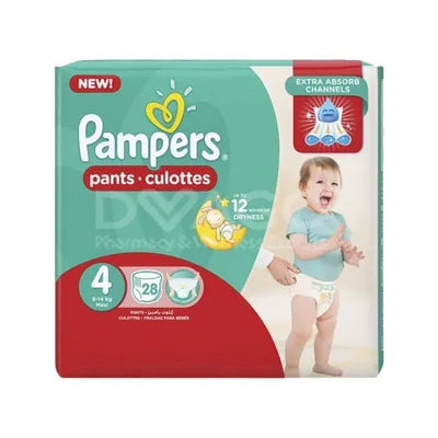 Pampers Maxi Size 4 Pants 25Pcs