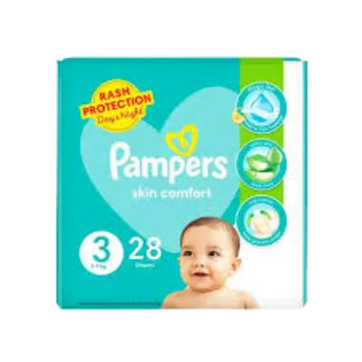 Pampers Midi Size 3 Diaper - 28Pcs