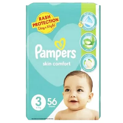 Pampers Midi Size 3 56Pcs Diaper