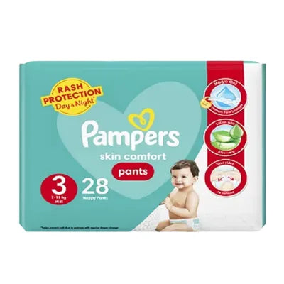 Pampers Midi Size 3 Pants - 28Pcs